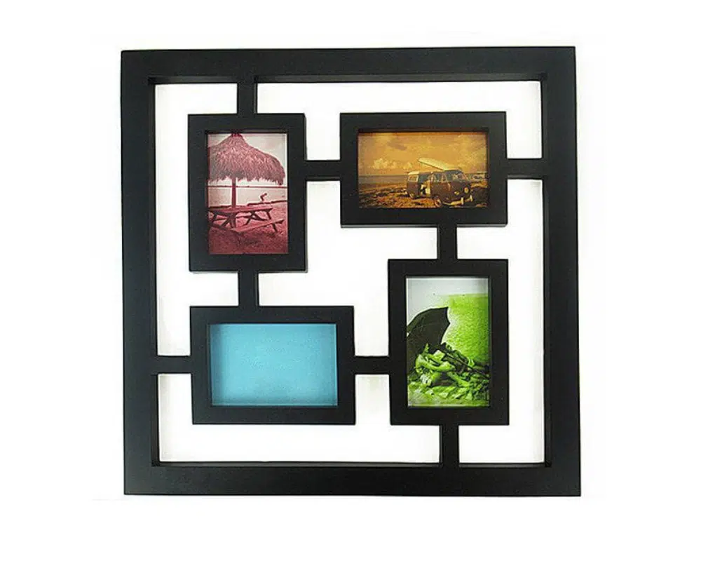 Photo Frame Rectangle shape Wood Wall Decor