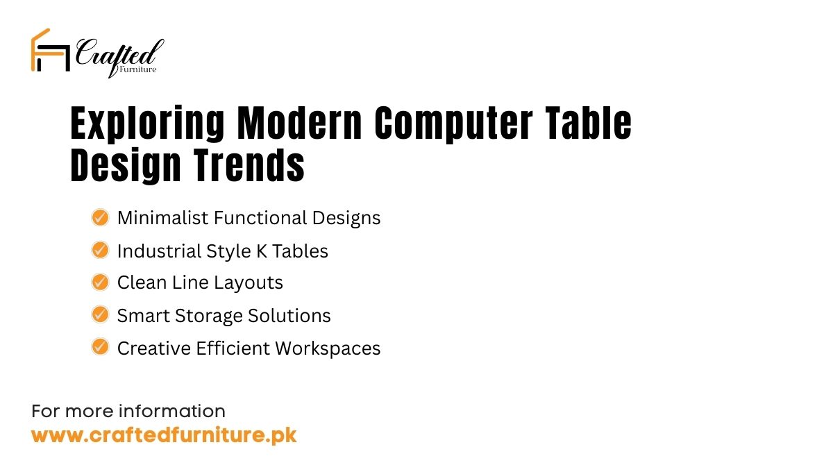 Exploring Modern Computer Table Design Trends Exploring Modern Computer Table Design Trends