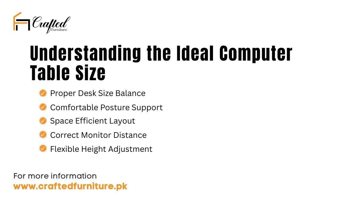 Understanding the Ideal Computer Table Size Understanding the Ideal Computer Table Size